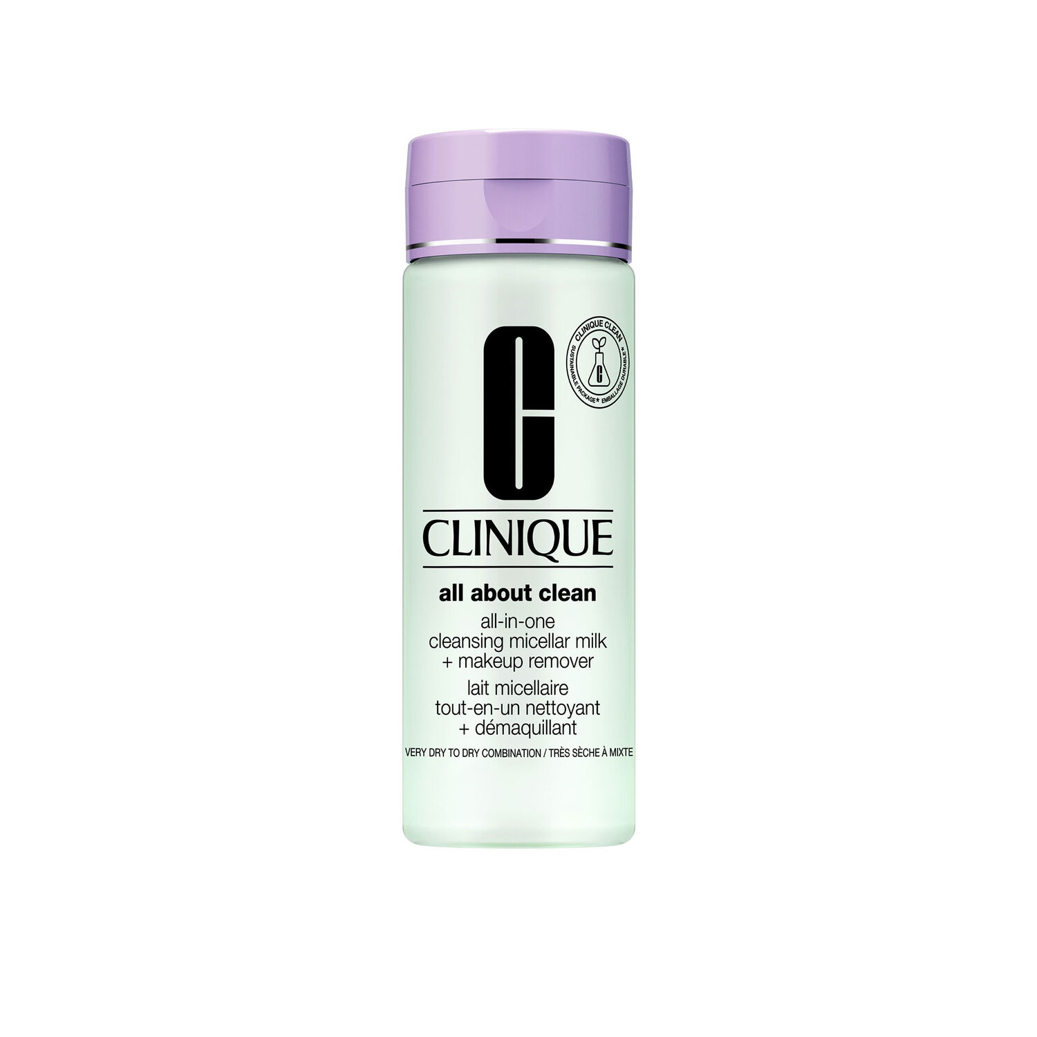 Clinique All About Clean Lait Micellaire Nettoyant + Démaquillant 200 ml