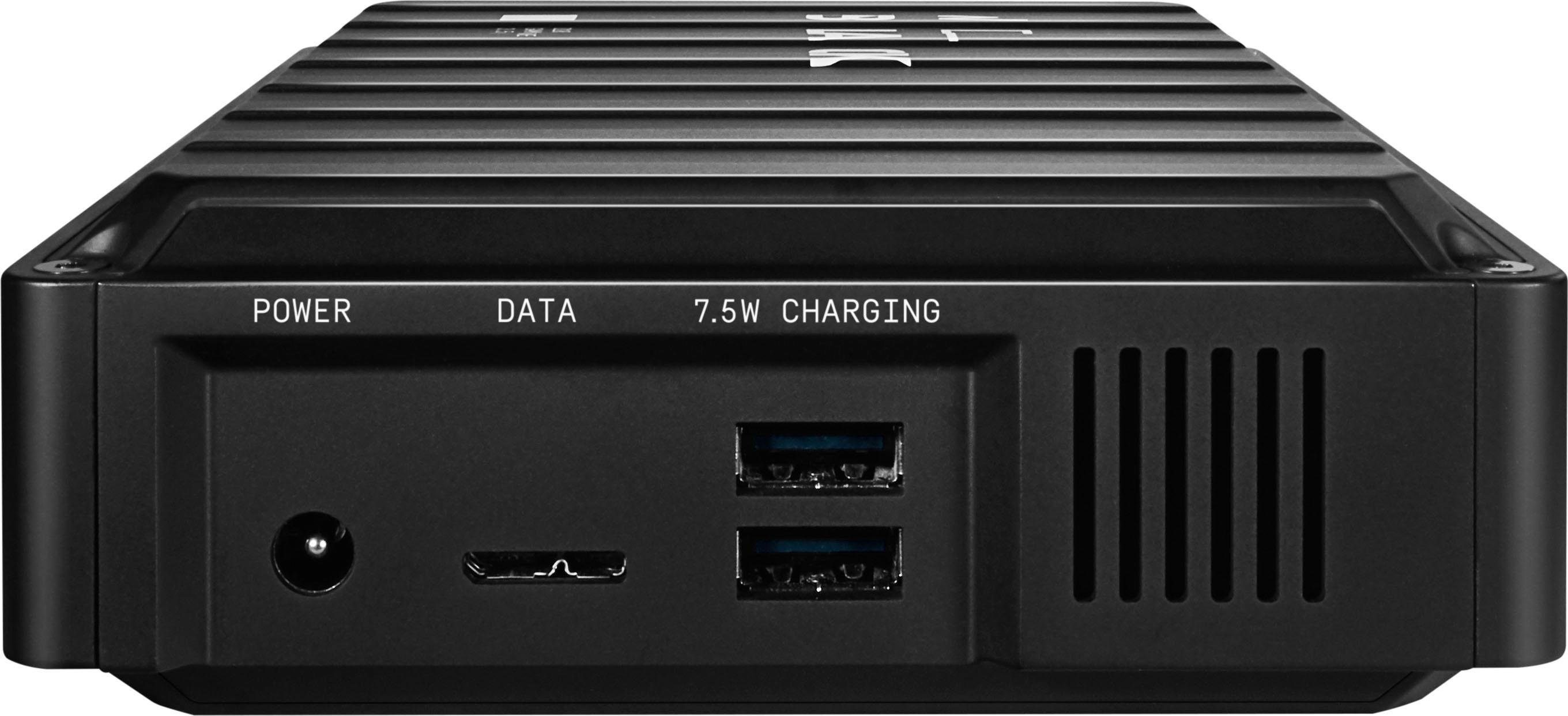 WD_Black D10 Game Drive externe Gaming-Festplatte (8 TB) 3,5