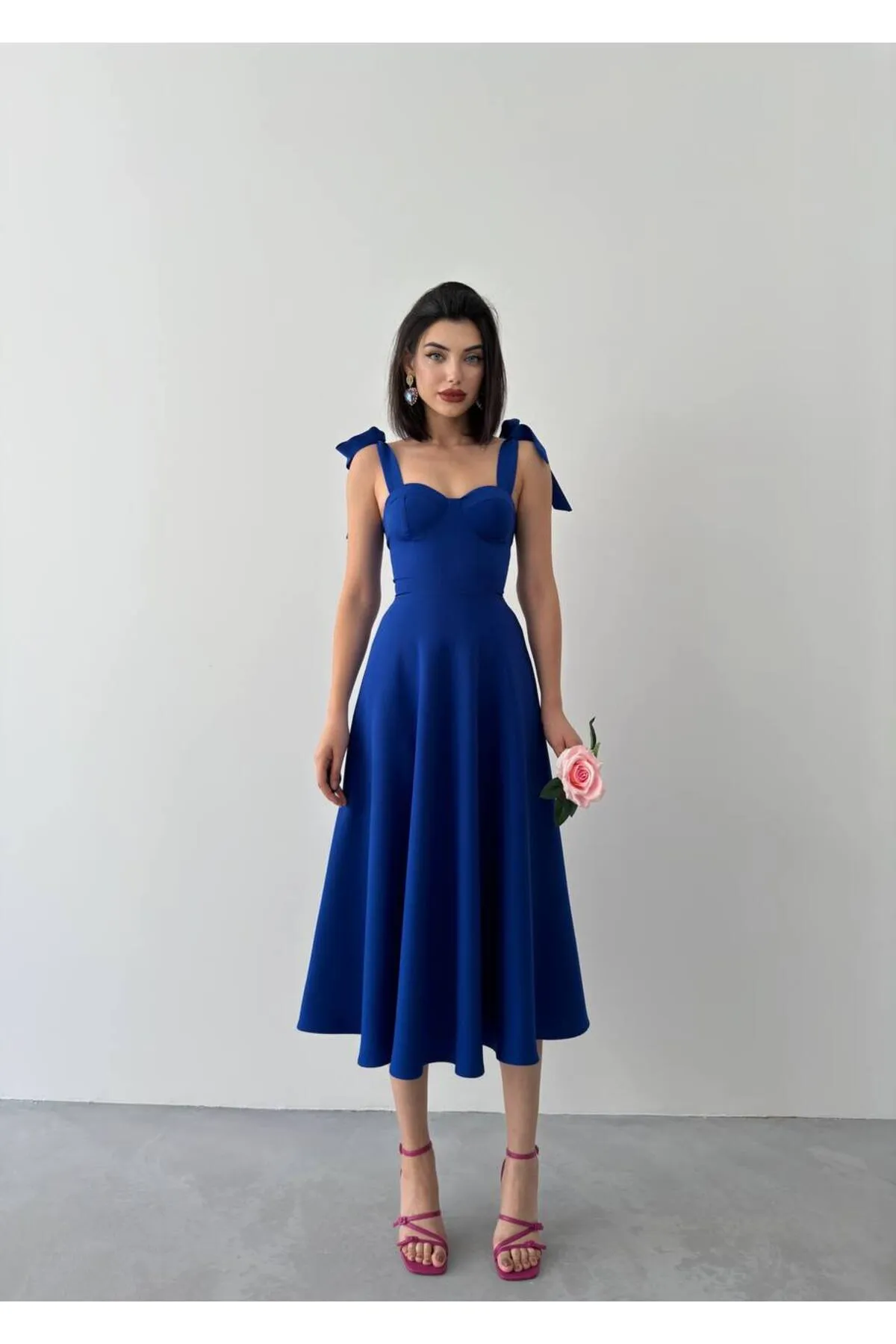 SONREİR  Kleid - Dunkelblau - A-Linie