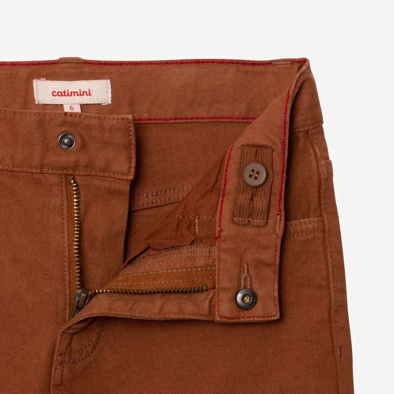 Pantalon garçon relaxed beige Catimini
