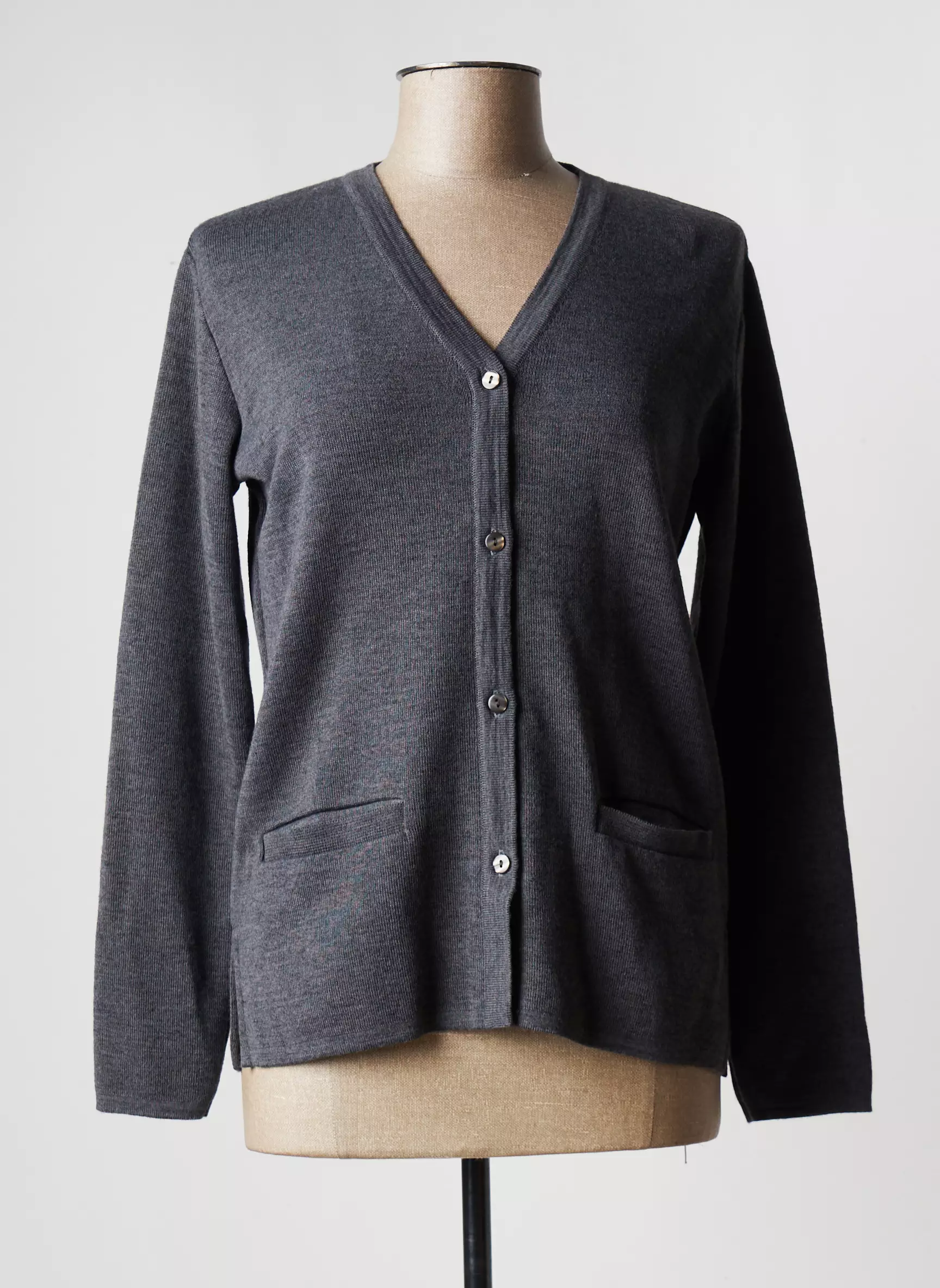 Eleane Cardigans Femme couleur gris