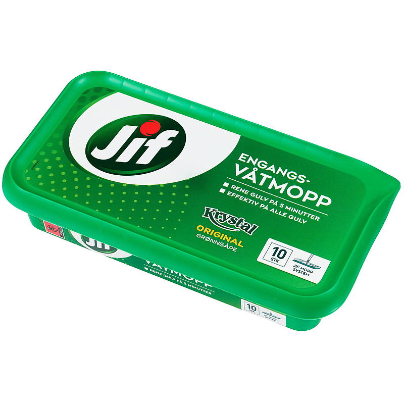 Jif Engangsmopp 10-pk Jif Krystal