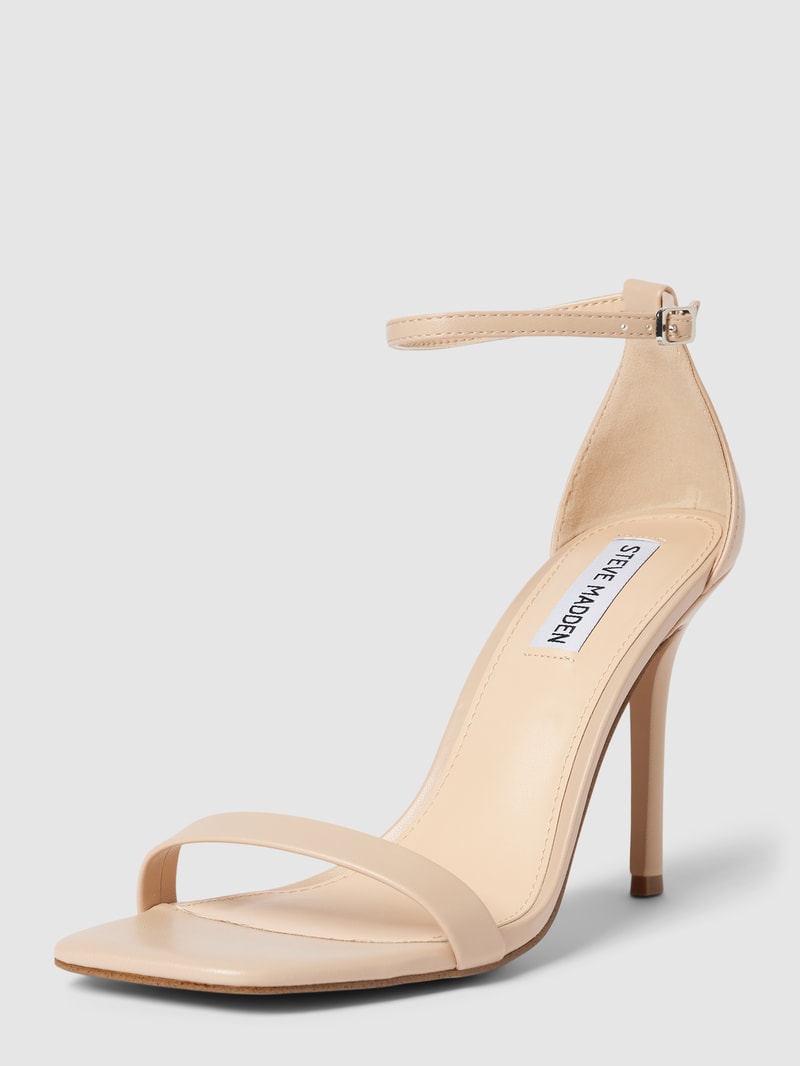Sandaletten mit Dornschließe Modell 'UPHILL' in beige