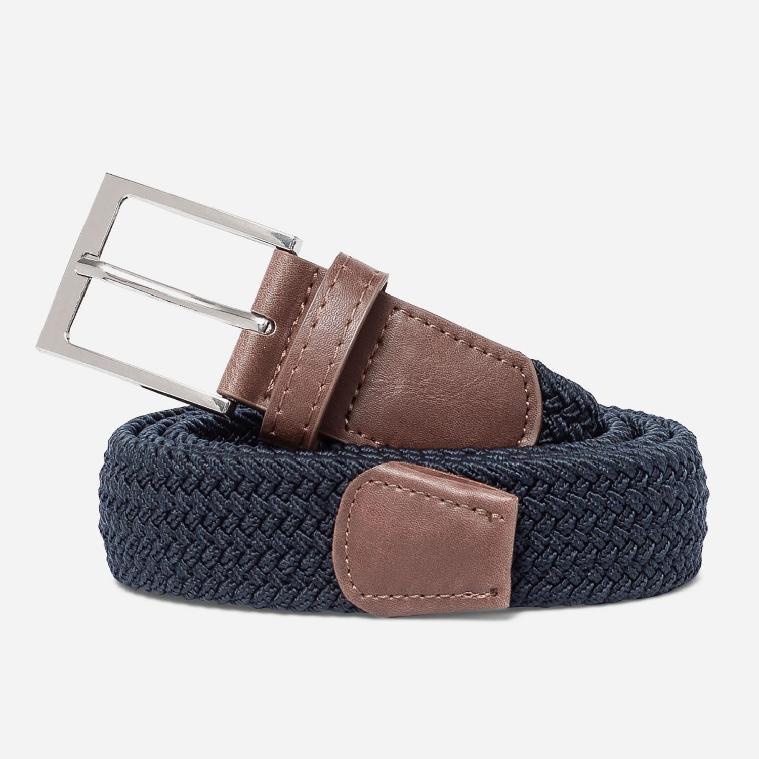 Ceinture marine en textile tressé