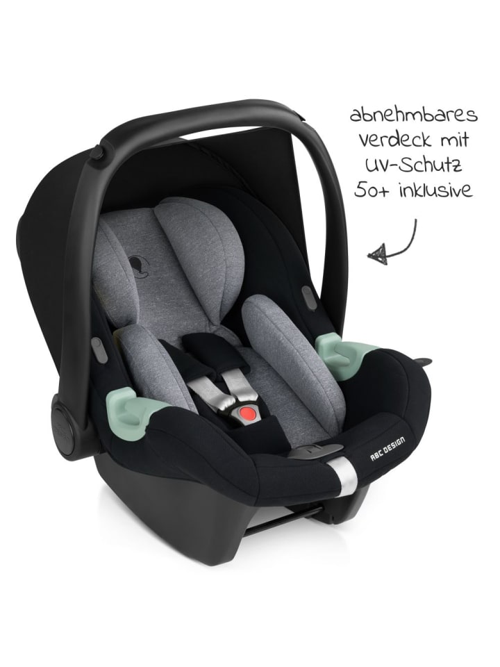ABC-Design Babyschale Tulip (Autositz Gruppe 0  / i-Size) - Graphite in grau,schwarz günstig kaufen onesize