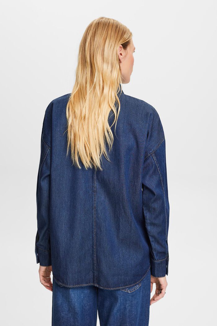 Jeanshemd in lockerer Passform