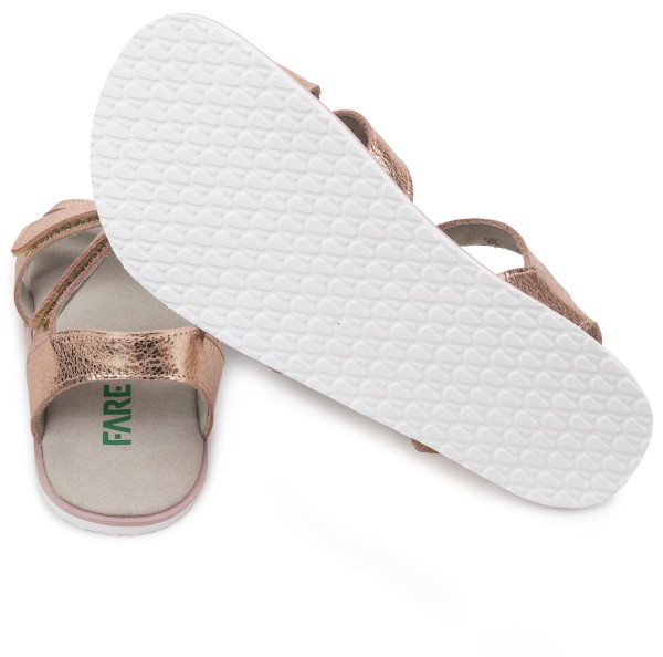 Fare Bare |vA ~ Leder Sandale Benissa ~ Bronze