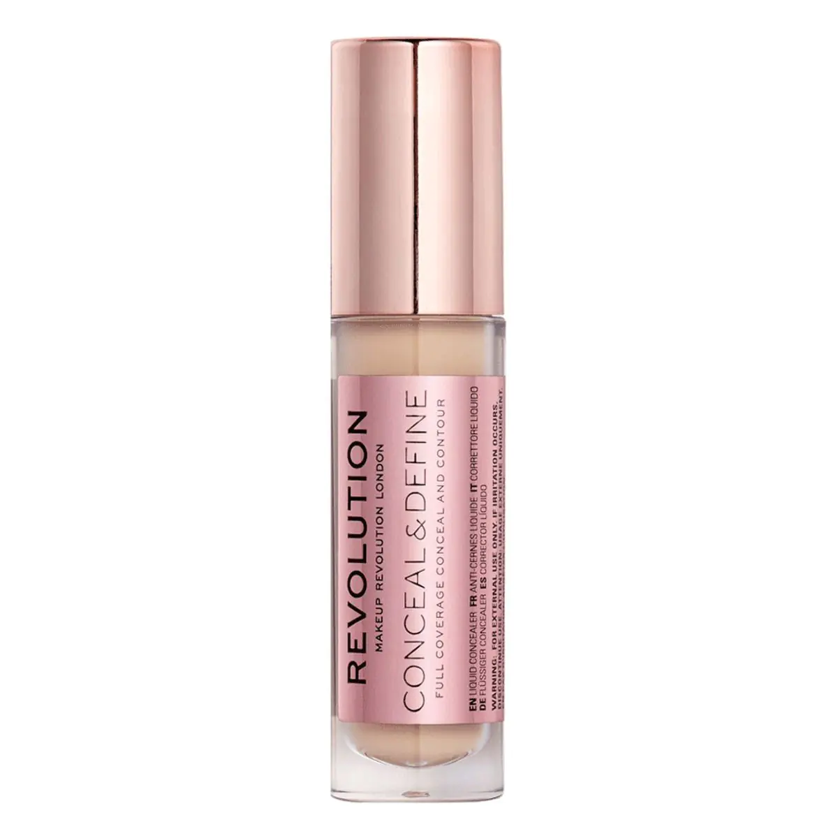 MAKEUP REVOLUTION maskuojamasis ir paryškinantis veido maskuoklis C2 4ml
