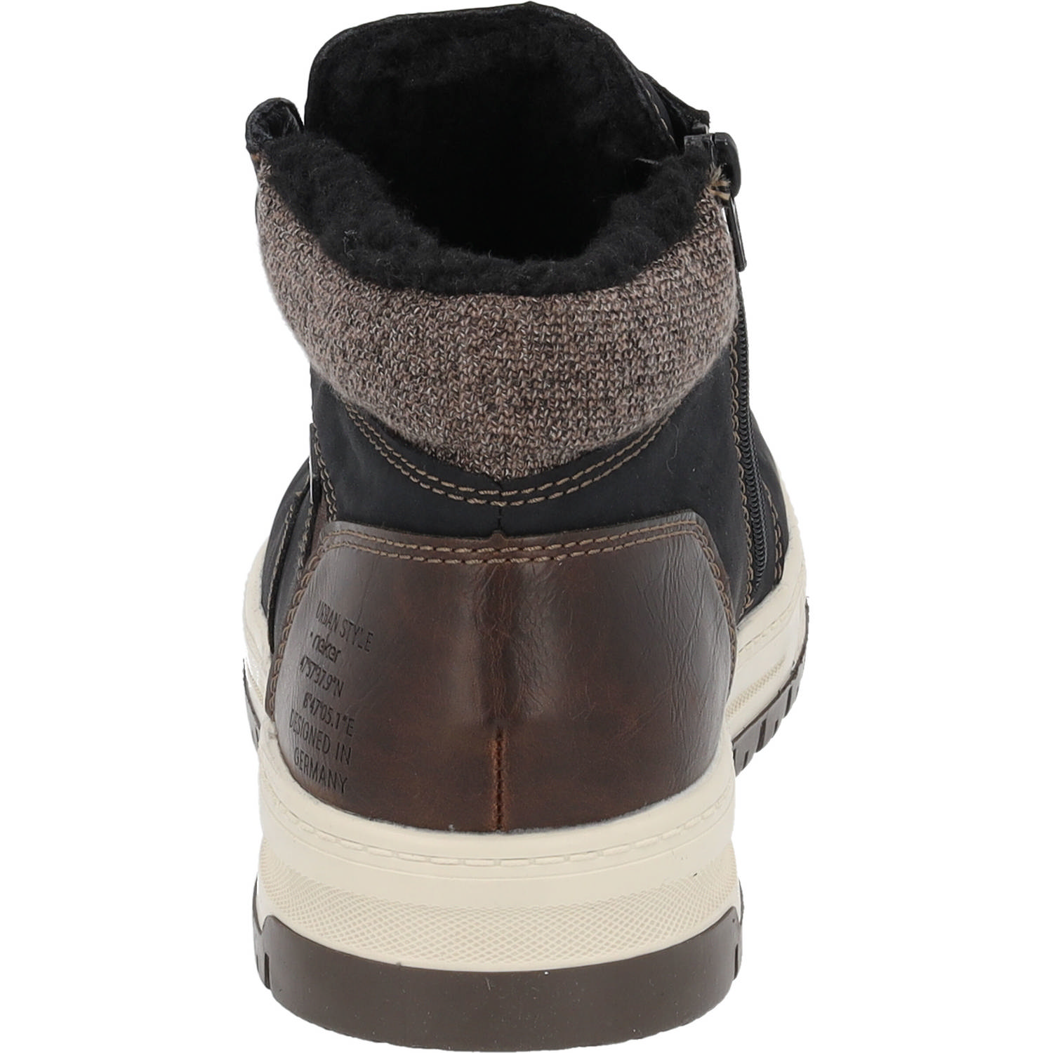 Rieker 38542, Stiefel, Herren, Braun/Schwarz/Kastanie