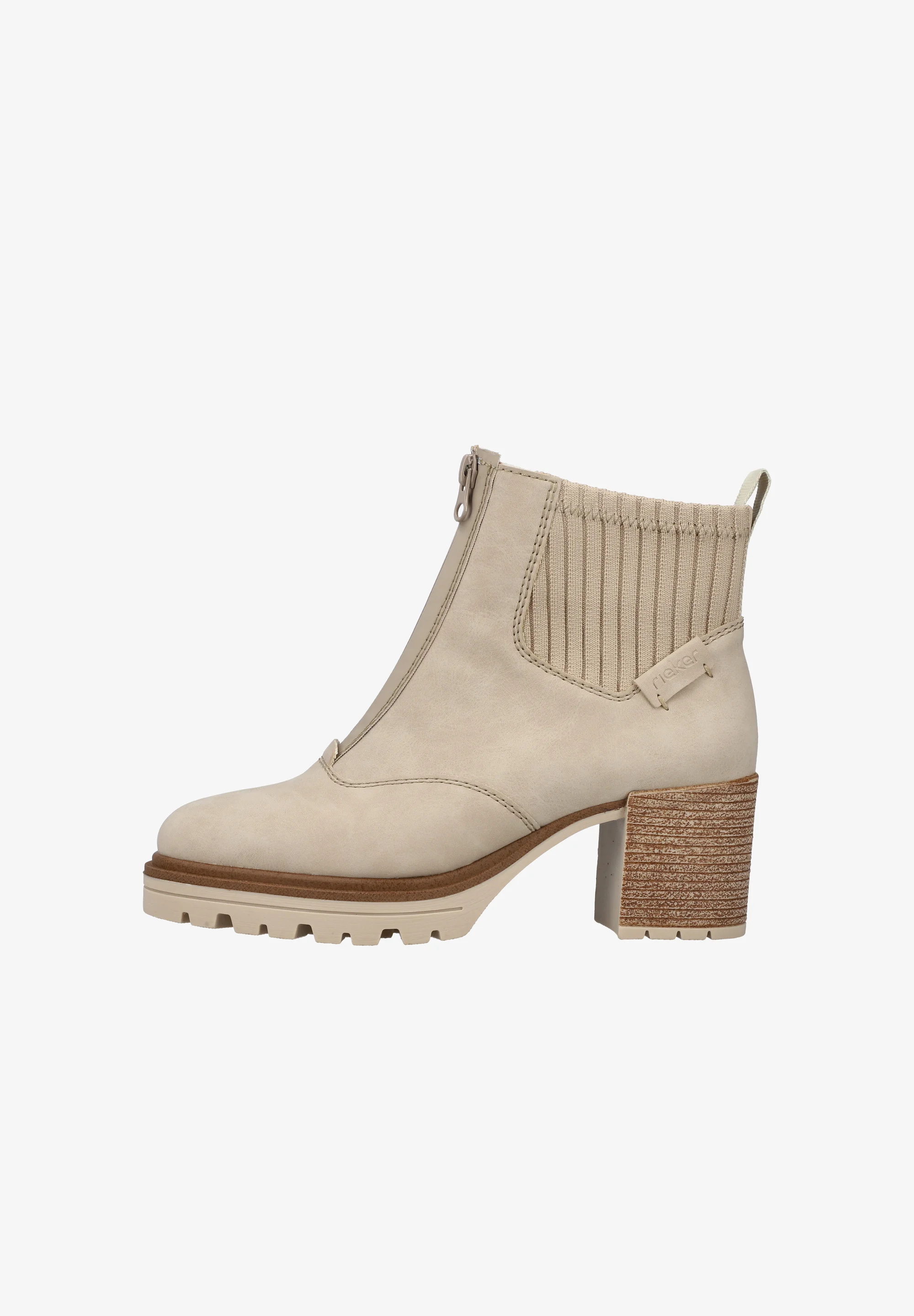 Botines de plataforma Rieker