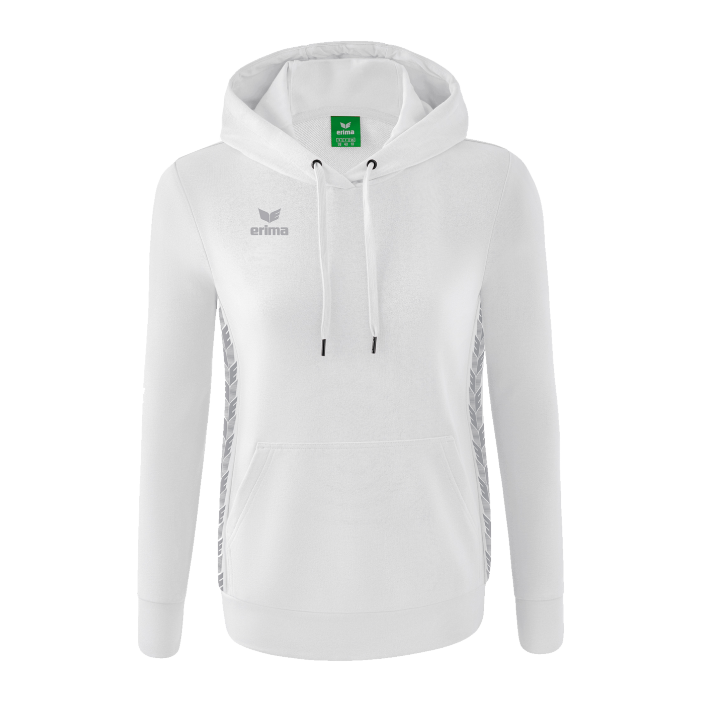 Erima Team Essential Hoody Damen Weiss Grau