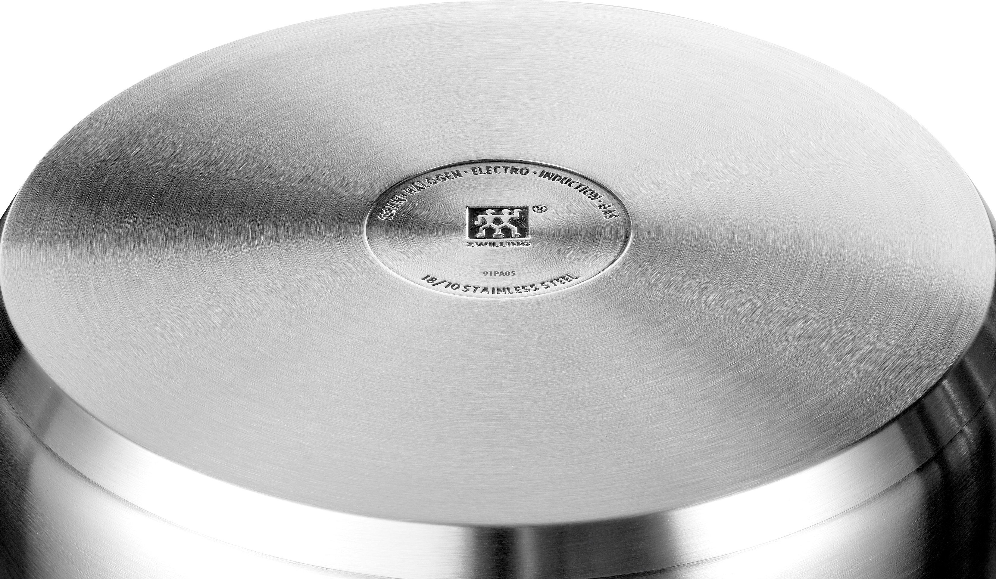 Zwilling Topf-Set Focus, Edelstahl 18/10 (Set, 5-tlg), Induktion