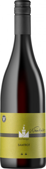 2016 Grafenberg Leingarten Samtrot ** feinherb Bio - Weingut Weinreuter