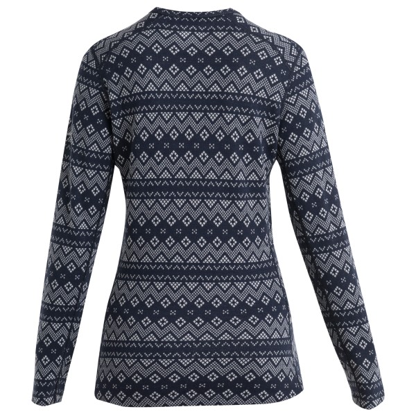 Icebreaker - Women's 260 Vertex L/S Crewe First Snow - Merinounterwäsche