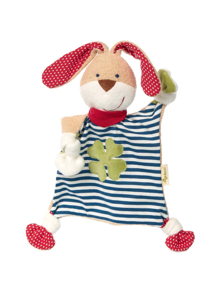 Sigikid Schnuffeltuch Natural Stripes Green in blau günstig kaufen onesize