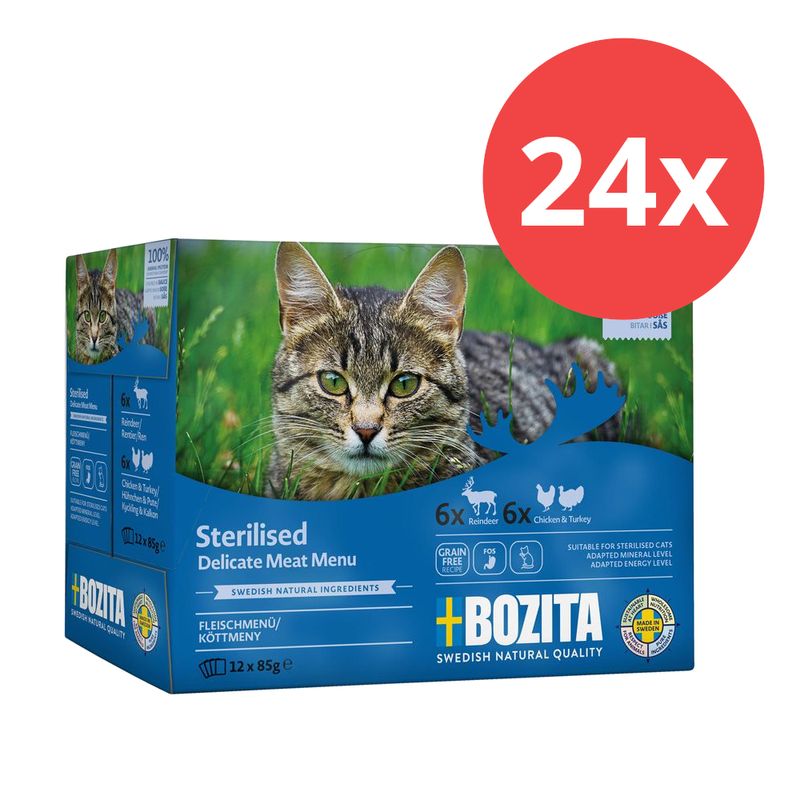 Sparpaket Bozita Indoor & Sterilised 24 x 85 g