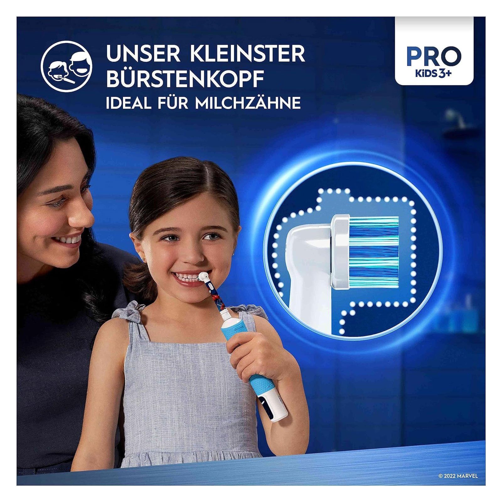 Braun Elektrische Zahnbürste Pro Kids Spiderman