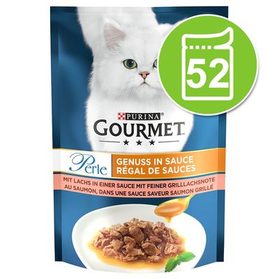 Sparpaket Gourmet Perle Genuss in Soße 52 x 85 g