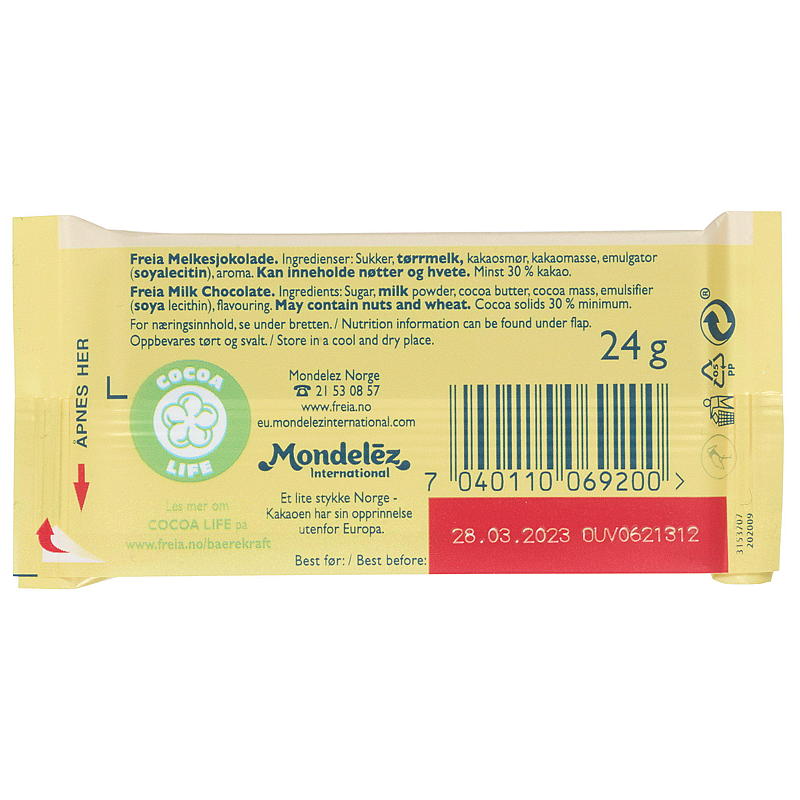 Freia Melkesjokolade 24 g Eventyr