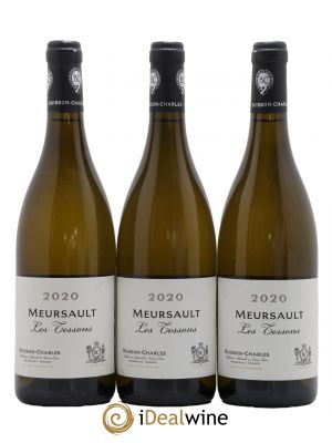 Meursault Les Tessons Buisson-Charles (Domaine)  2020 - Lot de 3 Bouteilles