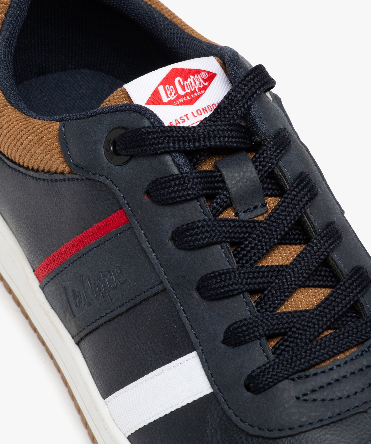 Basket à lacets homme - Lee Cooper marine | GEMO