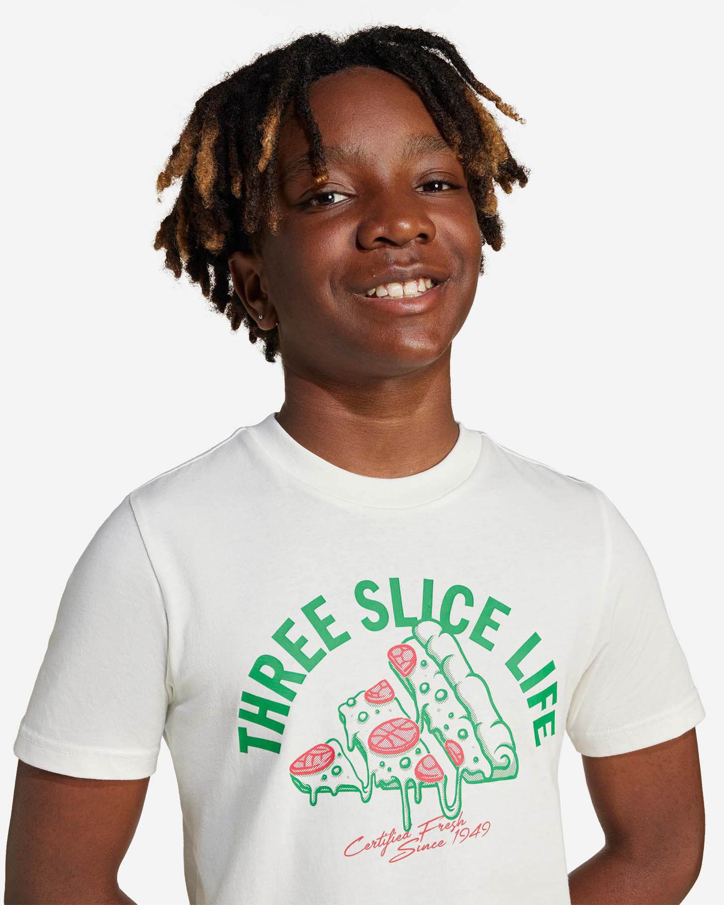 Koszulka Adidas Pizza Logo Jr JI6678