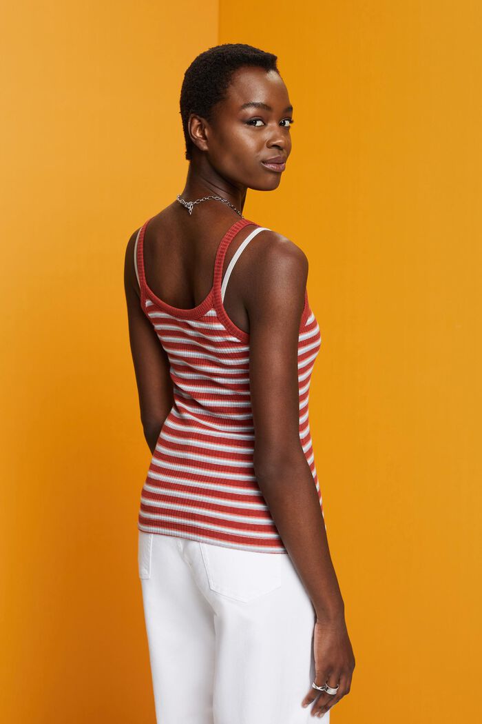 Geripptes Tanktop
