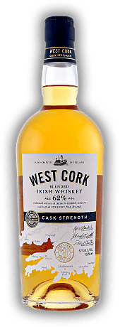 West Cork Cask Strength 62% West Cork Cask Strength 62%  0,7	 Liter - Vol 62%