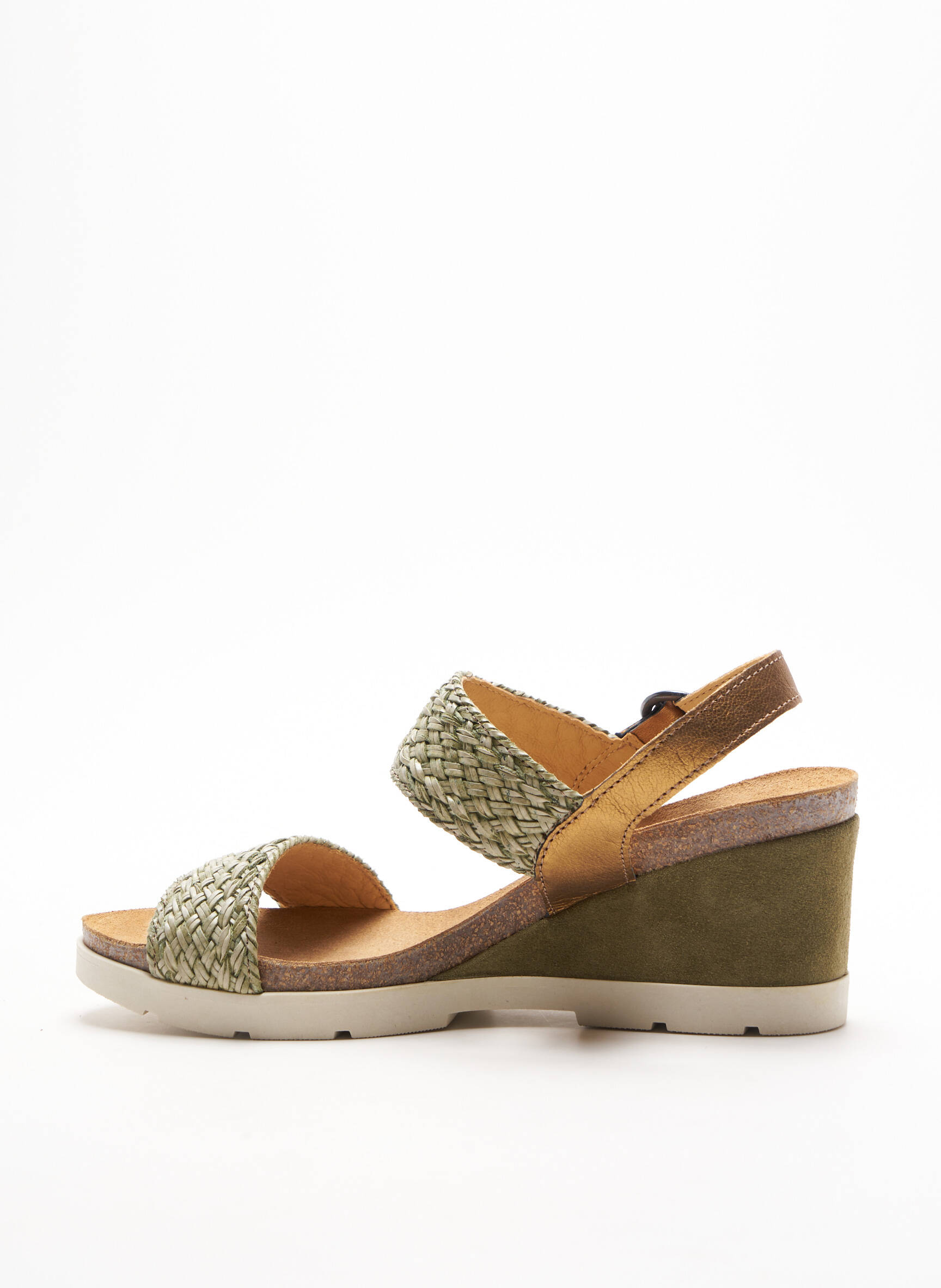 Mkd Sandales Nu Pieds Femme couleur vert