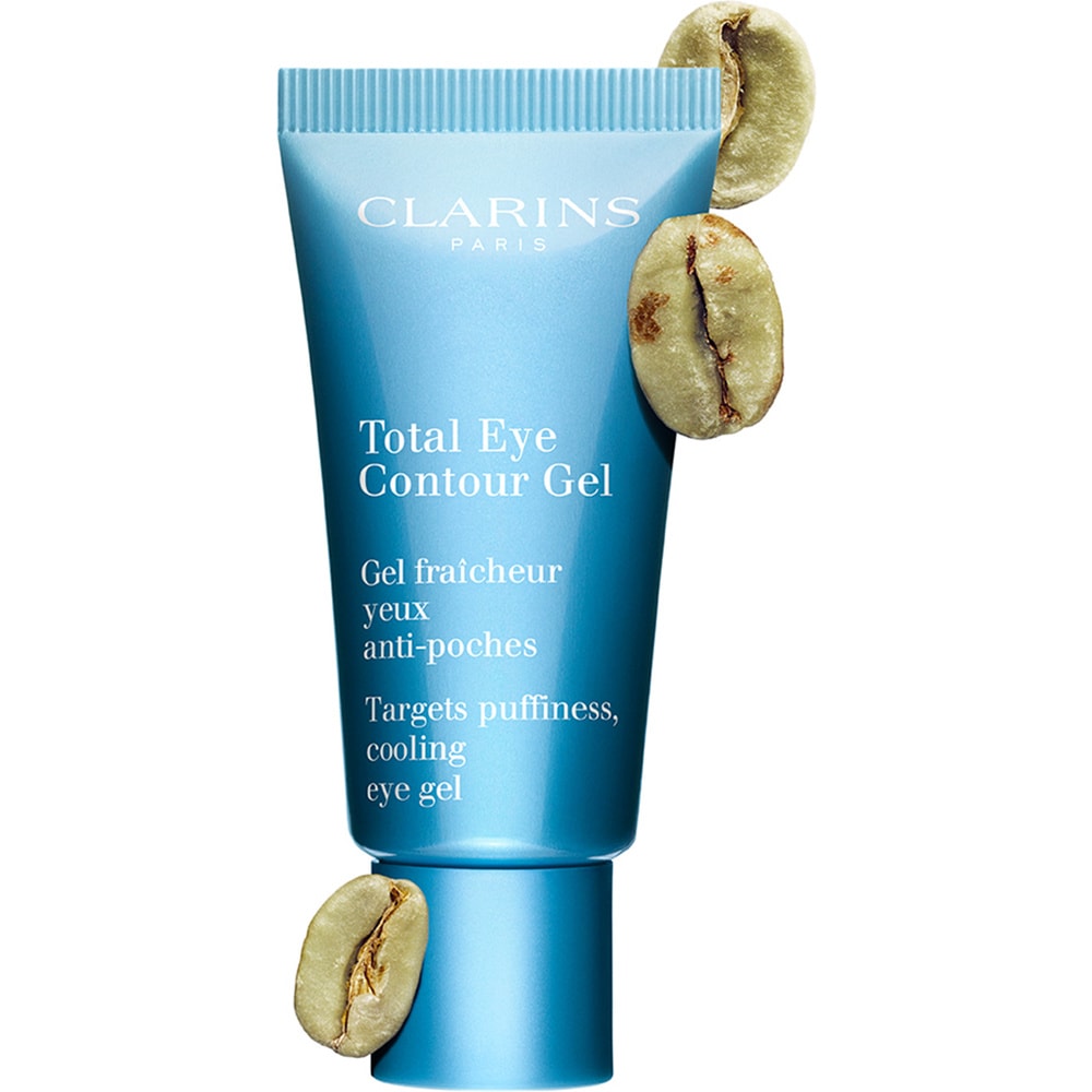Clarins Total Eye Contour Gel  Gel fraîcheur yeux anti-poches Contour des Yeux