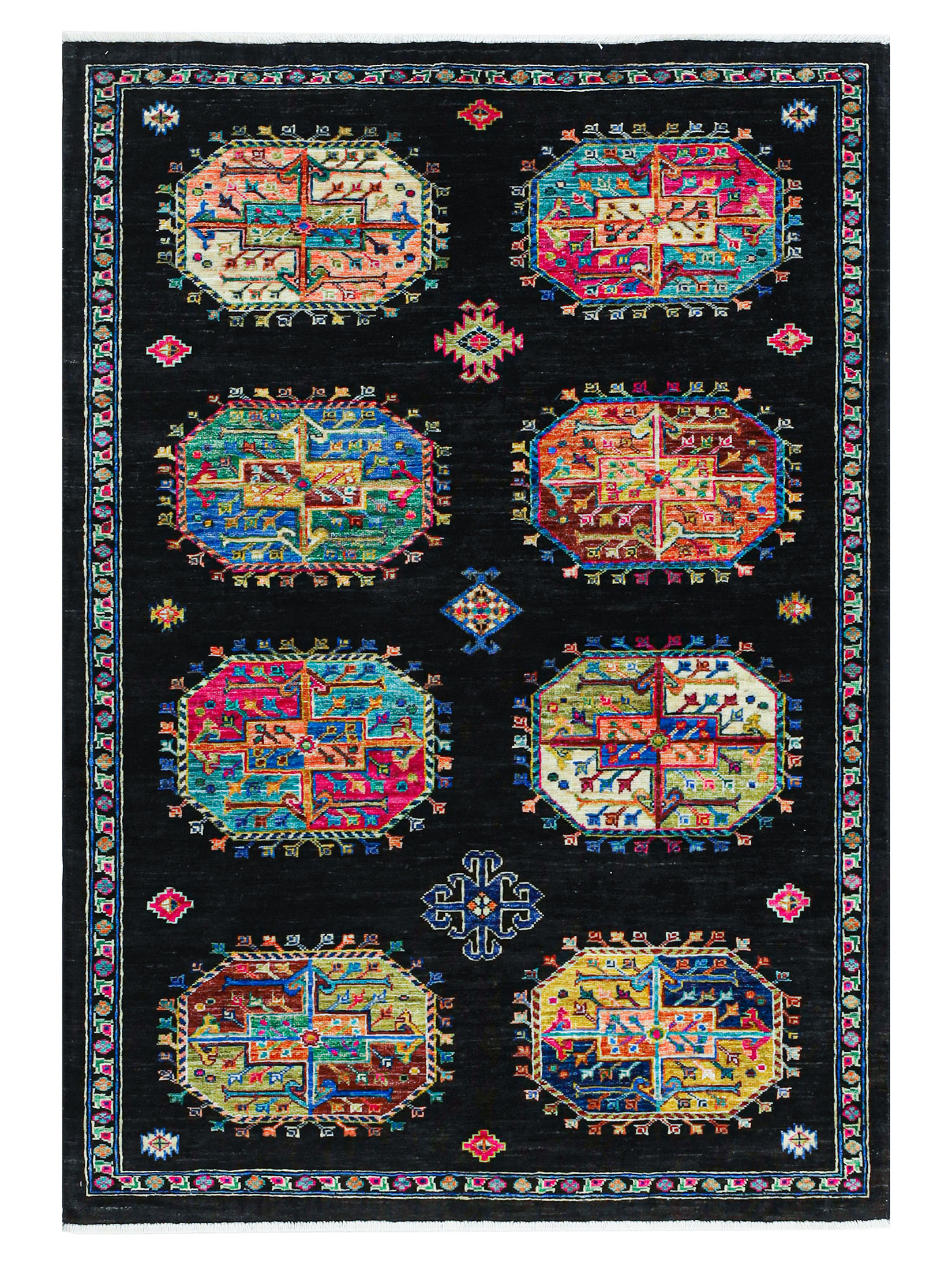 Buchara Ghazni ca. 123 x 174 cm, Unikat / Einzelstück