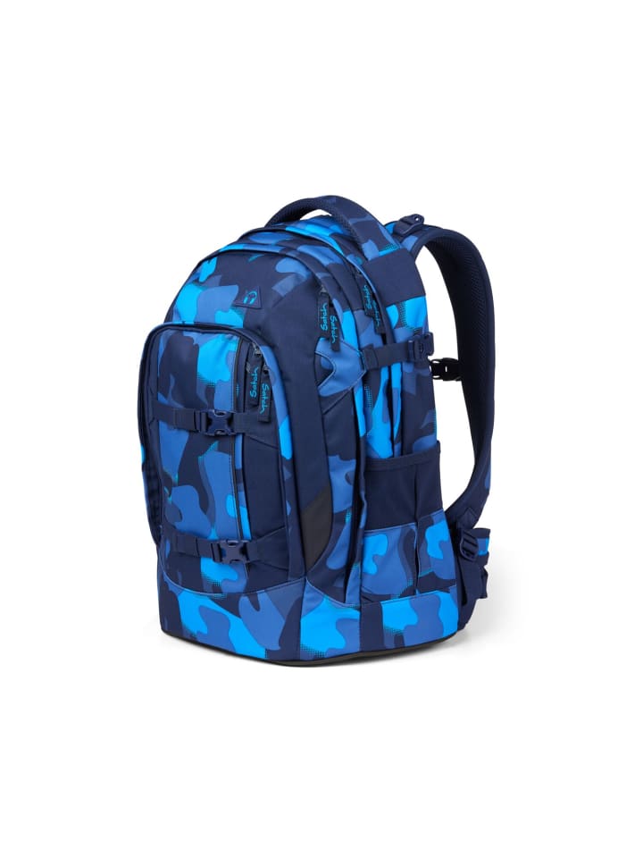 Satch Schulrucksack-Set PACK Troublemaker 3-teilig in Blau günstig kaufen onesize