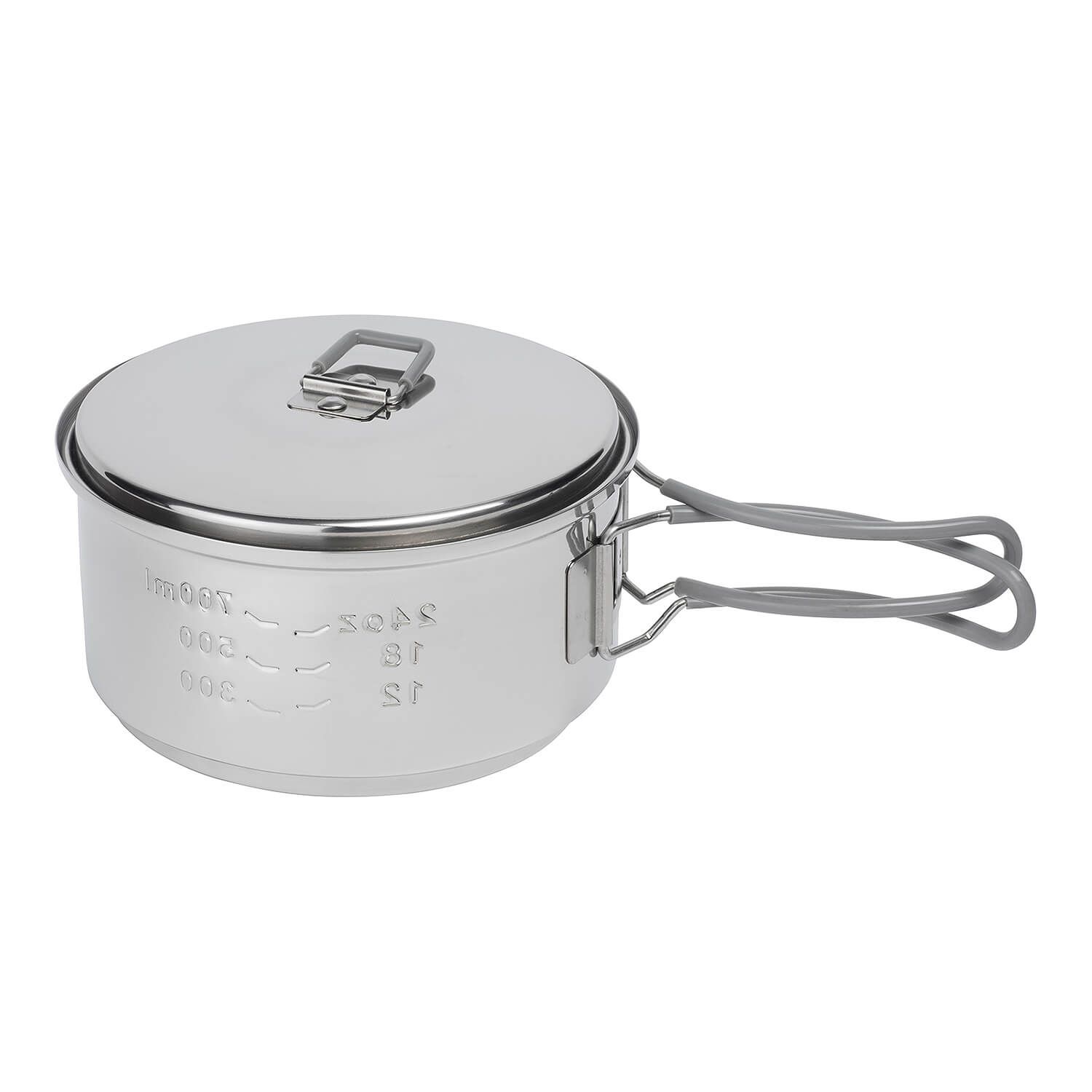 Trockenbrennstoff Kochset 1000 ml Edelstahltopf
