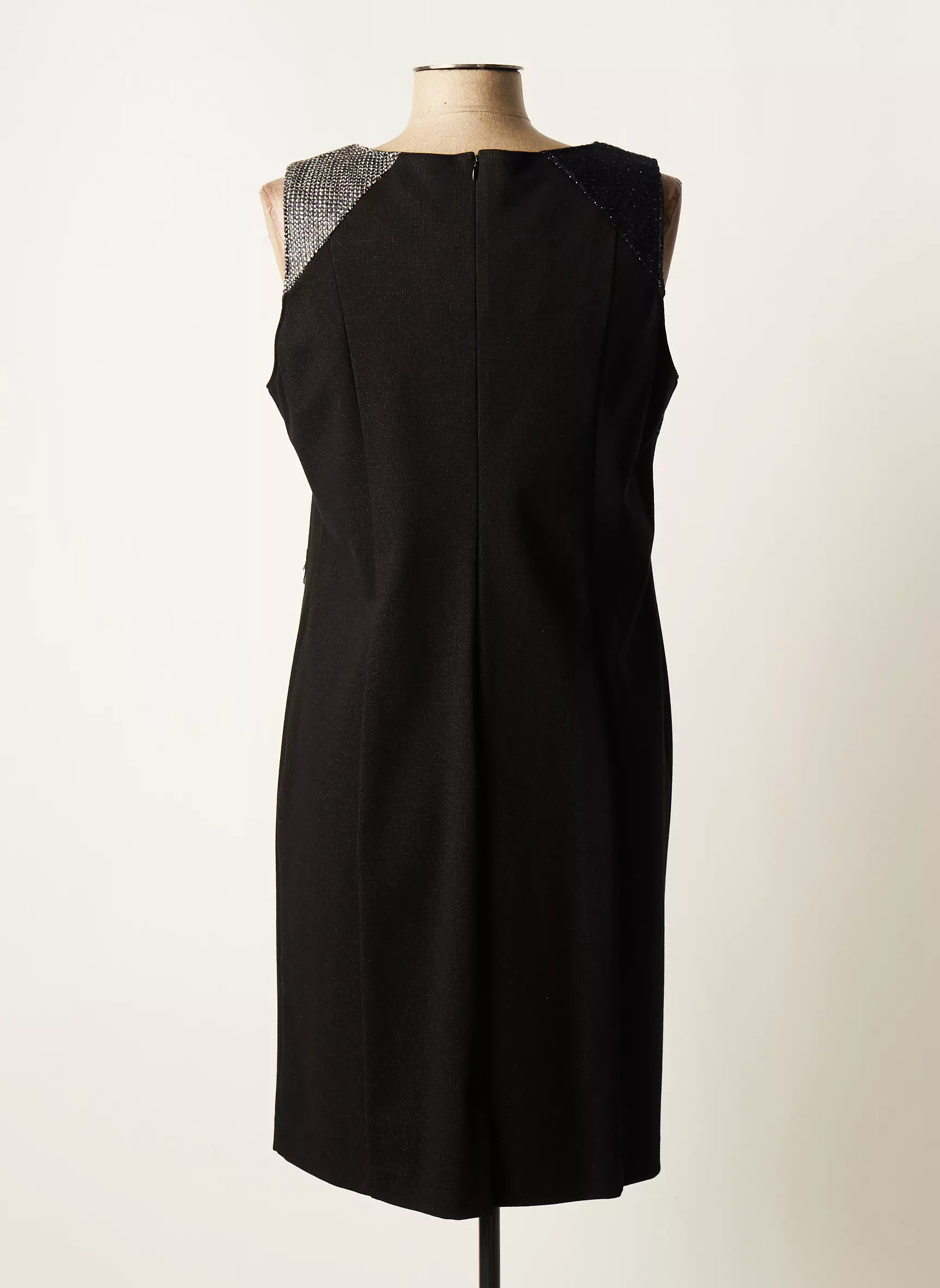 Pause Cafe Robes Mi Longues Femme couleur noir