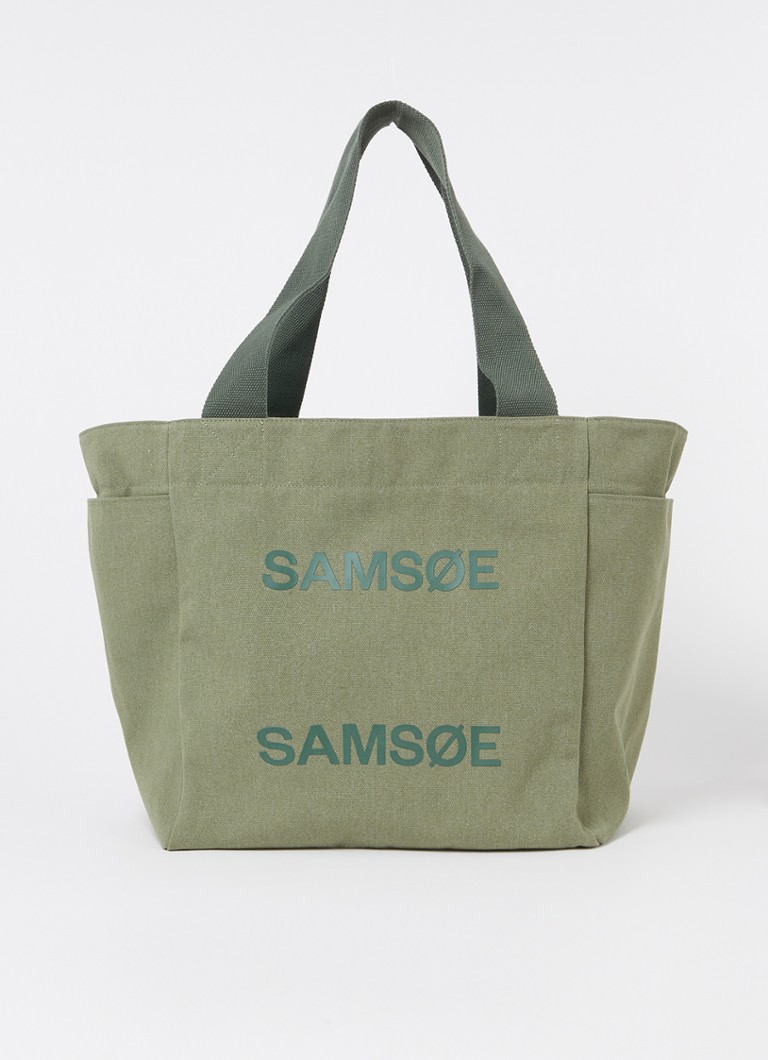 SAMSØE SAMSØE Salanita Borsa tote grande con logo