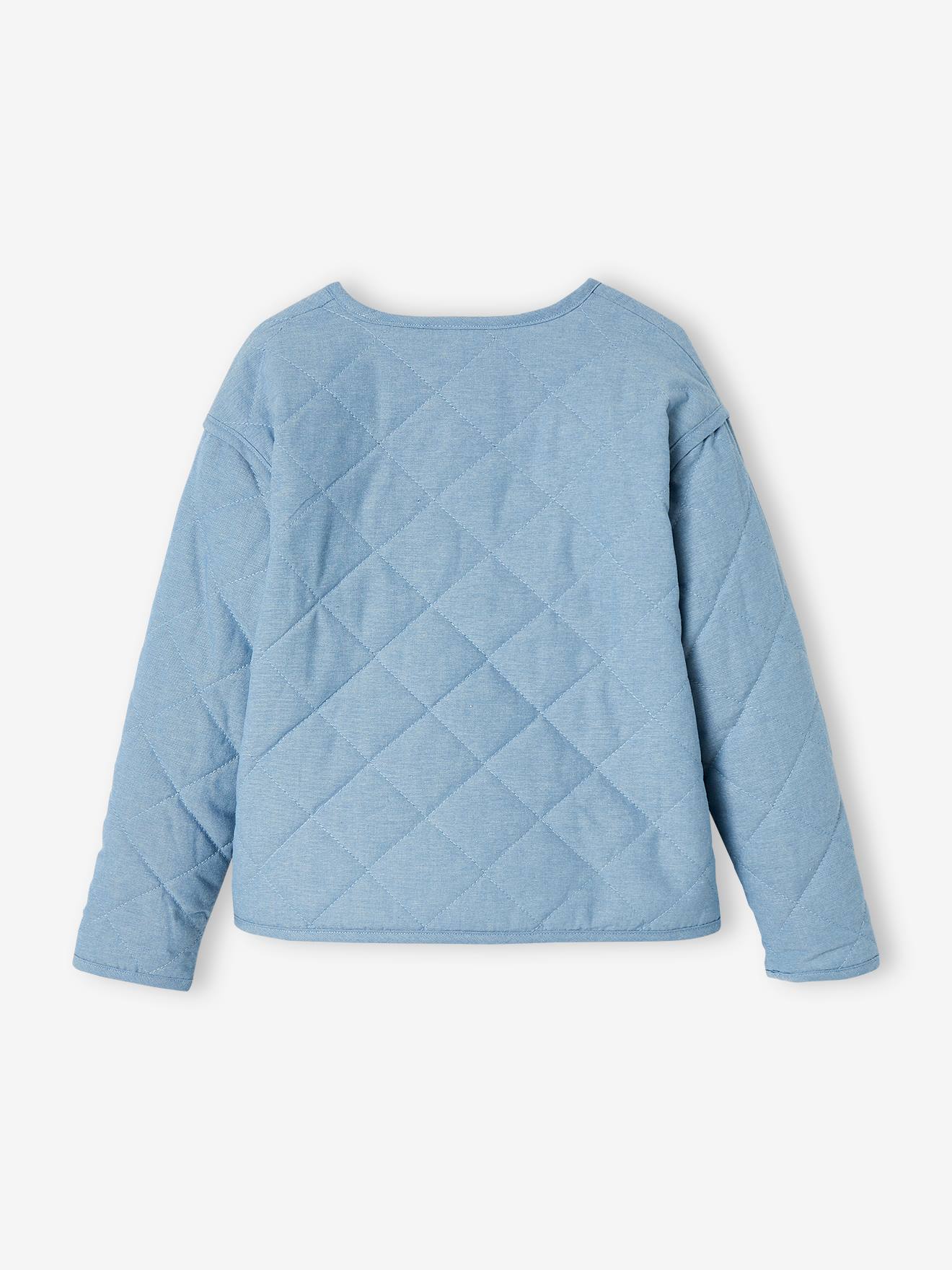 Vertbaudet Mädchen Steppjacke mit Recyclingmaterial - double stone