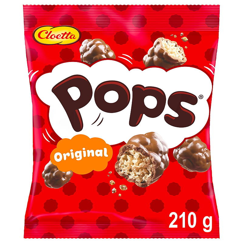 Cloetta Pops 210 g Original