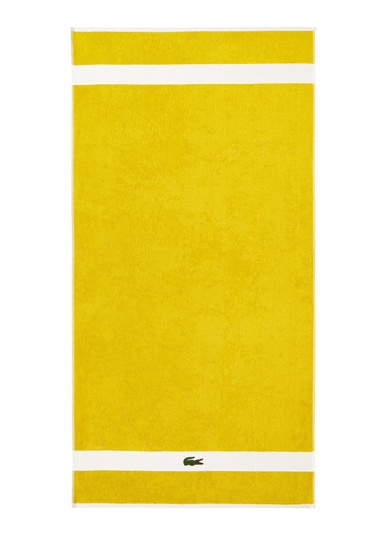 Prosop de baie Lacoste bleumarin din bumbac organic - 70 x 140 cm