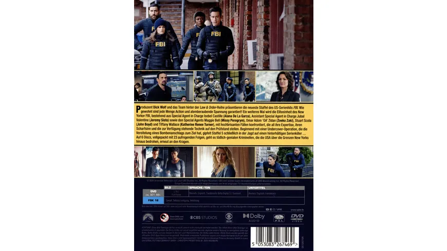 FBI - Staffel 5  [6 DVDs]