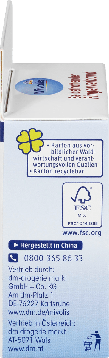 Selbsthaftender Fingerverband, 2,5 cm x 5 m (gedehnt), 1 Rolle, 5 m