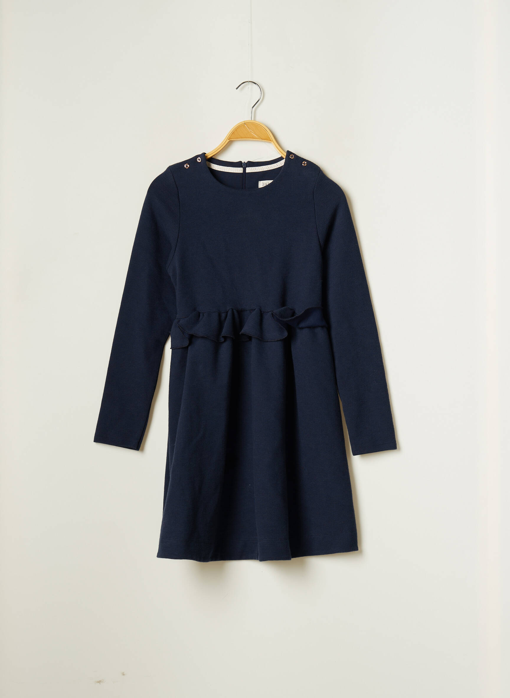 Jean Bourget Robes Mi Longues Fille couleur bleu