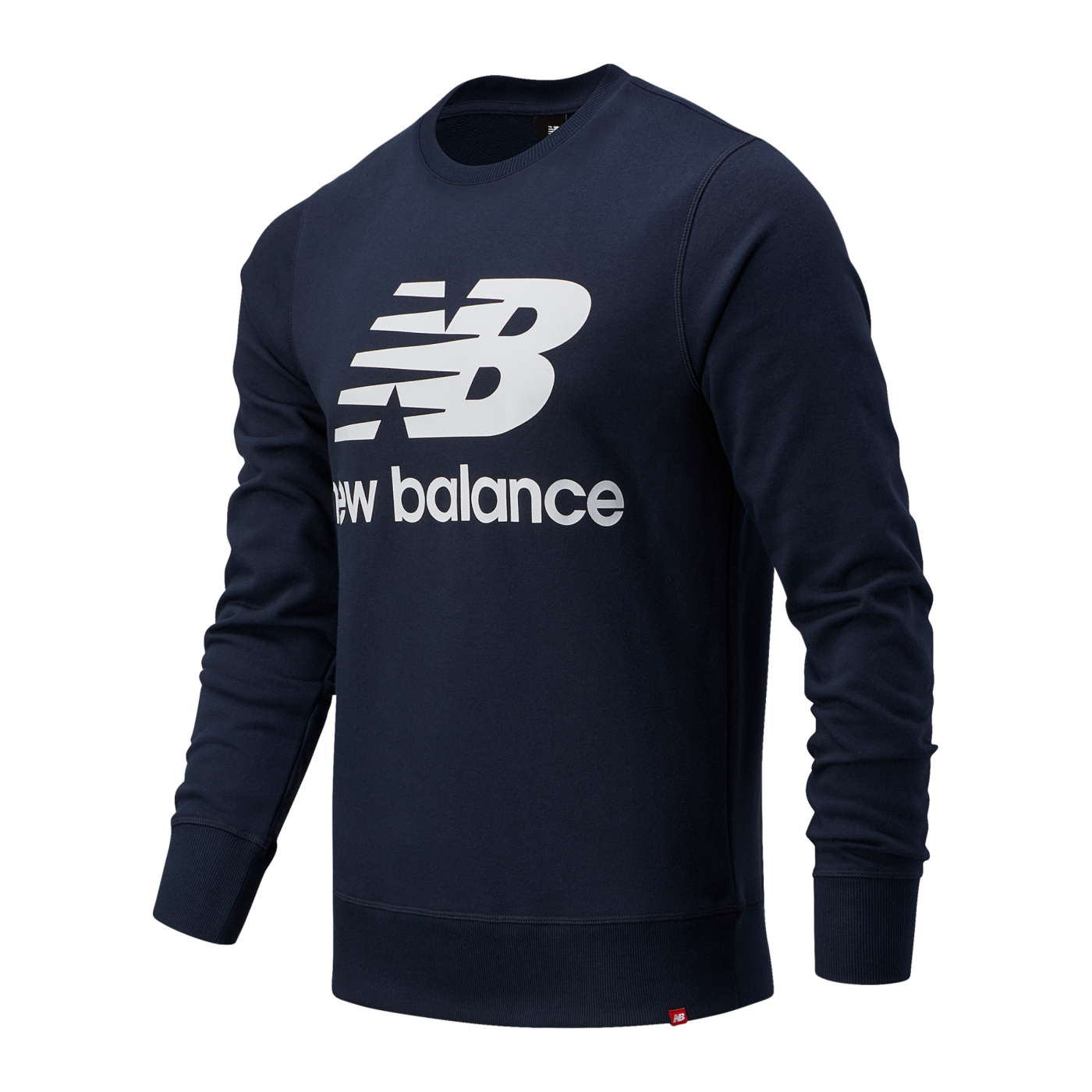 New Balance Essentials Logo Sweatshirt Blau FECL