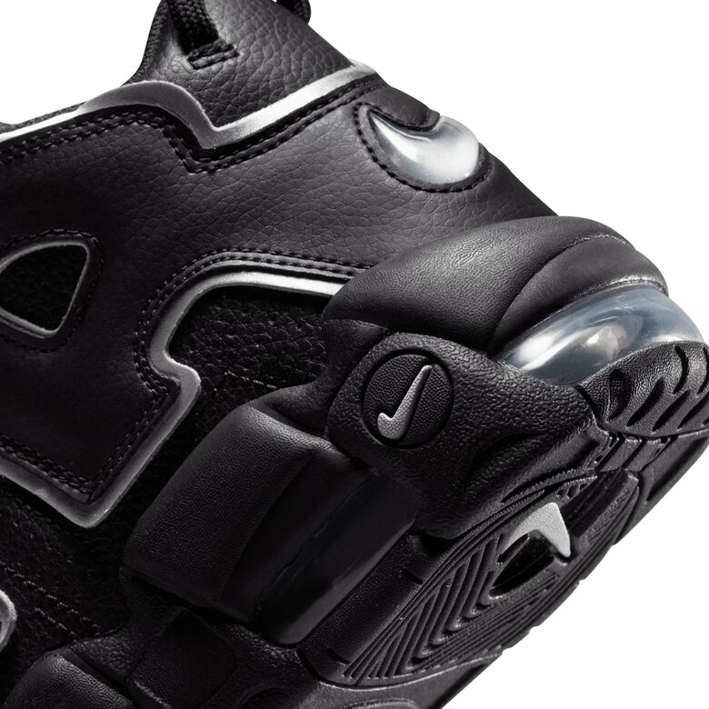 NIKE Wmns Uptempo '96 black/metallic silver-turquoise blue