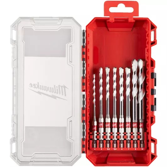 Αξεσουάρ Milwaukee 4932493872 Σετ τρυπανιών πολλαπλών εργαλείων SHOCKWAVE σετ 8 τεμαχίων Ηνωμένο Βασίλειο