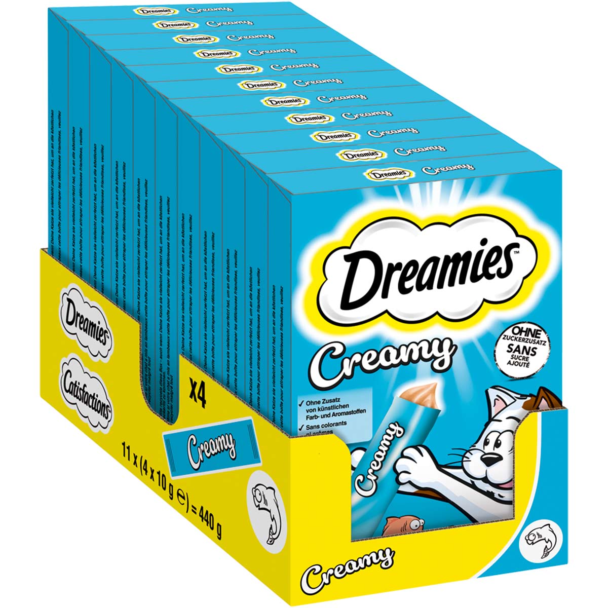 DREAMIES Creamy mit Lachs Multipack günstig kaufen