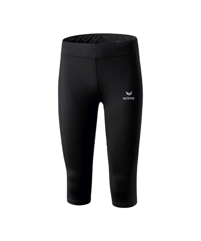 Erima Performance Laufhose 3/4 Damen Schwarz