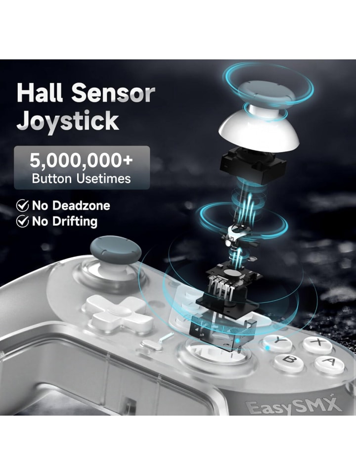 Almina Switch Pro Controller, kabelloser Switch-Controller in Weiß günstig kaufen onesize