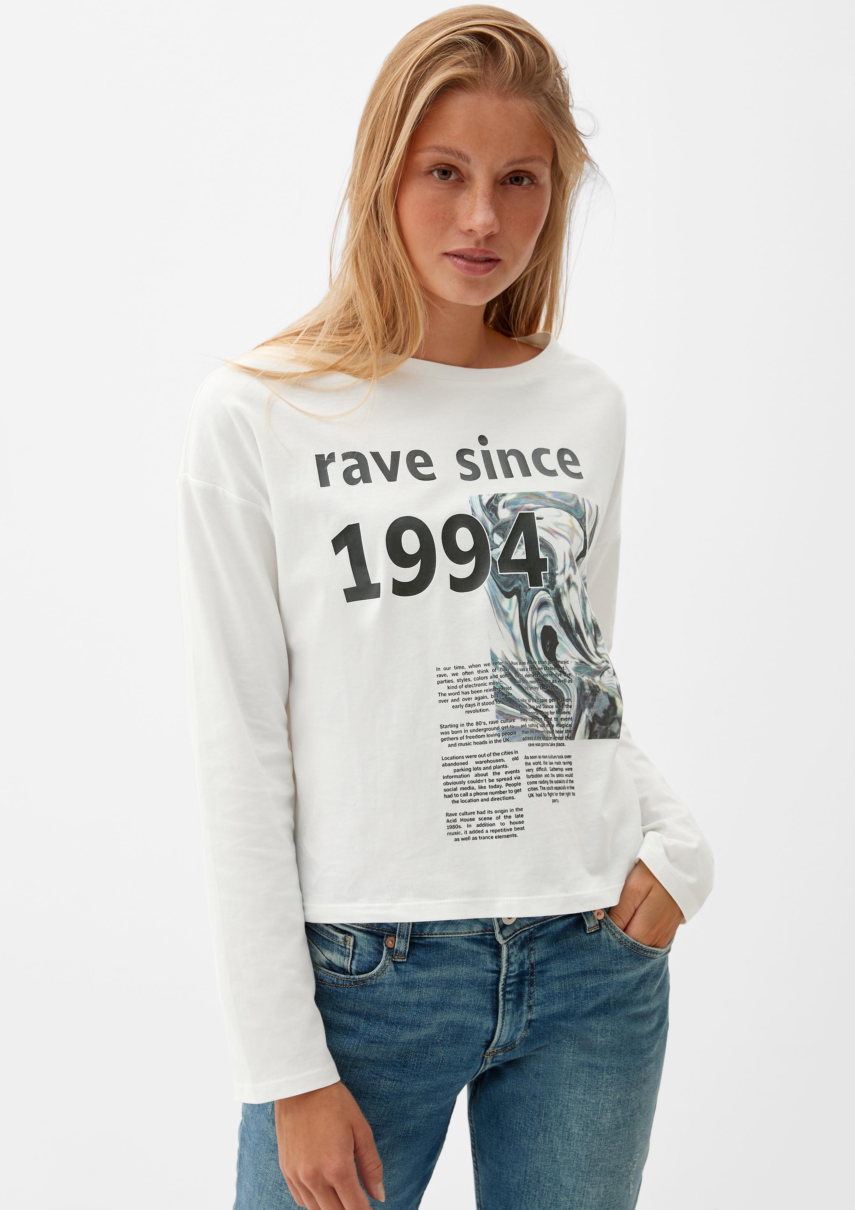 Longsleeve mit Frontprint  2125992-02D0