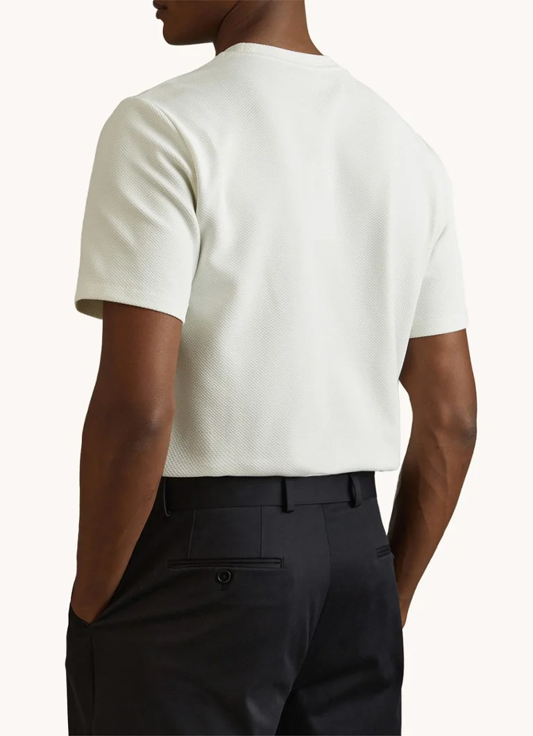 T-shirt testurizzata Reiss Wick