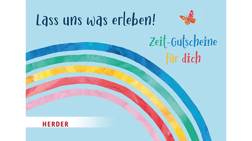 Lass uns was erleben. Zeit-Gutscheine für dich